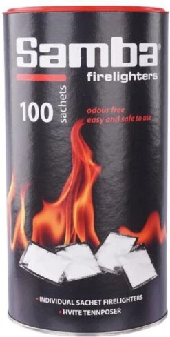 Samba Aanmaakzakjes Openhaard - 100 Stuks In Koker 8 Samba Aanmaakzakjes Openhaard - 100 Stuks In Koker -Merkloos Verkoopwinkel 606x1200