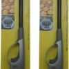 Benson 2x Stuks Gas/bbq/keuken/kaarsen Aanstekers Van 27 Cm Stevige Kwaliteit - Kinderslot