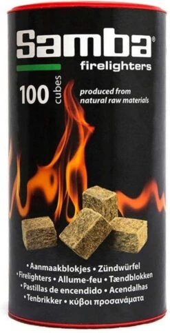 Samba Bruine Aanmaakblokjes Openhaard - 600 Stuks In Kokers - Omdoos -Merkloos Verkoopwinkel 614x1200 1
