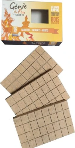 Genie Du Feu Aanmaakblokjes Bruin - 1344 Stuks - Voordeel Verpakking -Merkloos Verkoopwinkel 614x1200