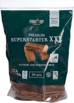 Fire-Up Aanmaakblokjes PREMIUM XXL Superstarters (zak A 34 St) -Merkloos Verkoopwinkel 870x1200 3