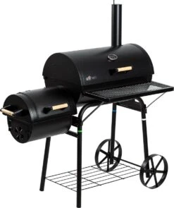 El Fuego Dakota - Barbecue - Smoker - Zwart - Grilloppervlak 66 X 41 Cm - Afmeting 132,5 X 66 X 122 Cm 27 El Fuego Dakota - Barbecue - Smoker - Zwart - Grilloppervlak 66 X 41 Cm - Afmeting 132,5 X 66 X 122 Cm -Merkloos Verkoopwinkel 1005x1200 1