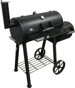 Fire Beam Houtskool Barbecue - Grilloppervlak (LxB) 35 X 66 Cm - Smoker - Zwart -Merkloos Verkoopwinkel 1018x1200