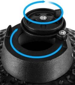 Patton Kamado Grill 13" - Keramisch - Kookoppervlak Ø 28 - Mat Zwart -Merkloos Verkoopwinkel 1066x1200