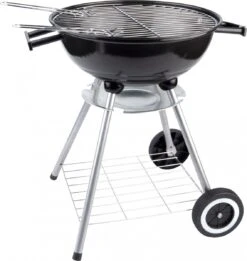BBQ Collection Houtskoolbarbecue - Kogelbarbecue 45 X 60 Centimeter - Ronde Barbecue - Barbecue Op Wielen - Zwart - Metaal -Merkloos Verkoopwinkel 1135x1200