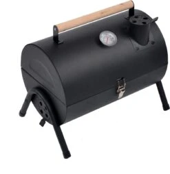 Compacte Draagbare Kolen BBQ Van Wolff BBQ - Handig Voor Op De Camping Op Het Strand Of In Een Park - Smoker Barbecue - Draagbare Lichtgewicht Bbq - Met Thermometer En Lucht Doorvoer. Laat Je Vlees Langzaam Garen. -Merkloos Verkoopwinkel 1165x1200