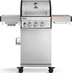 Burnhard Gas BBQ FRED JR. Deluxe - 2 Branders - Incl. Keramische Infraroodbrander & Afdekhoes - Deluxe -Merkloos Verkoopwinkel 1192x1200 1
