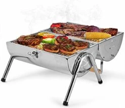 BBQ Collection Houtskoolbarbecue - Cilinder - Chroom 22 BBQ Collection Houtskoolbarbecue - Cilinder - Chroom -Merkloos Verkoopwinkel 1200x1046