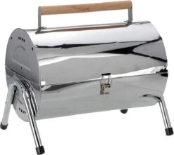 BBQ Collection Houtskoolbarbecue - Cilinder - Chroom 21 BBQ Collection Houtskoolbarbecue - Cilinder - Chroom -Merkloos Verkoopwinkel 1200x1072