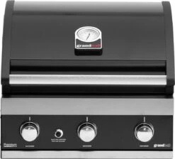Voorkant 7 Grandhall Premium G3 Inbouw Bbq - Met Gasdrukregelaar