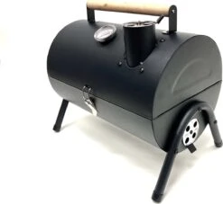 Compacte Draagbare Kolen BBQ Van Wolff BBQ - Handig Voor Op De Camping Op Het Strand Of In Een Park - Smoker Barbecue - Draagbare Lichtgewicht Bbq - Met Thermometer En Lucht Doorvoer. Laat Je Vlees Langzaam Garen. -Merkloos Verkoopwinkel 1200x1102 1