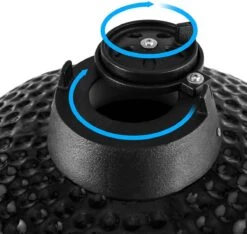 Patton - Kamado 21" - Premium Black - Keramische Barbecue - Incl. Bluetooth Kerntemperatuurmeter - LED Verlichting - Large - Compleet - Zwart 37 Patton - Kamado 21" - Premium Black - Keramische Barbecue - Incl. Bluetooth Kerntemperatuurmeter - LED Verlichting - Large - Compleet - Zwart -Merkloos Verkoopwinkel 1200x1137