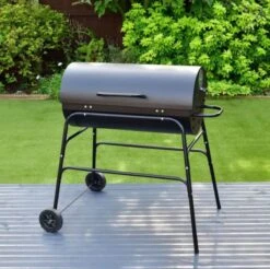 BBQ XL Houtskoolbarbecue - Cilindervorm - Grilloppervlak (LxB) 71 X 35 Cm - Zwart -Merkloos Verkoopwinkel 1200x1196