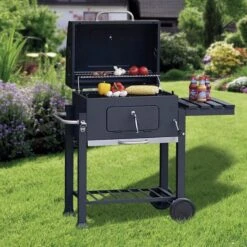 Tepro Toronto Click Barbecue Bbq Houtskool - Grilloppervlak (LxB) 56 X 42 Cm - Met Thermometer In De Deksel - RVS - Houtskoolbarbecue 8 Tepro Toronto Click Barbecue Bbq Houtskool - Grilloppervlak (LxB) 56 X 42 Cm - Met Thermometer In De Deksel - RVS - Houtskoolbarbecue -Merkloos Verkoopwinkel 1200x1200 82
