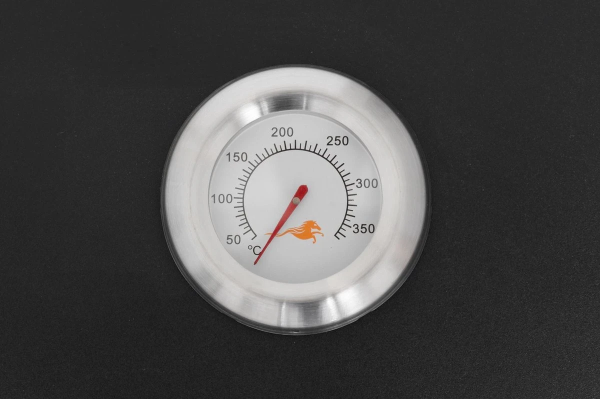 Mustang Laguna Houtskool Barbecue - Zwart - Barbecue - Verstelbaar Kolenrooster 6 Mustang Laguna Houtskool Barbecue - Zwart - Barbecue - Verstelbaar Kolenrooster - Afbeelding 4