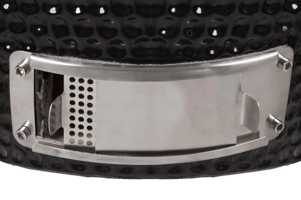 Patton - Kamado 21" - Premium Black - Keramische Barbecue - Incl. Bluetooth Kerntemperatuurmeter - LED Verlichting - Large - Compleet - Zwart 15 Patton - Kamado 21" - Premium Black - Keramische Barbecue - Incl. Bluetooth Kerntemperatuurmeter - LED Verlichting - Large - Compleet - Zwart - Afbeelding 13