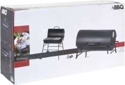 BBQ XL Houtskoolbarbecue - Cilindervorm - Grilloppervlak (LxB) 71 X 35 Cm - Zwart -Merkloos Verkoopwinkel 1200x814