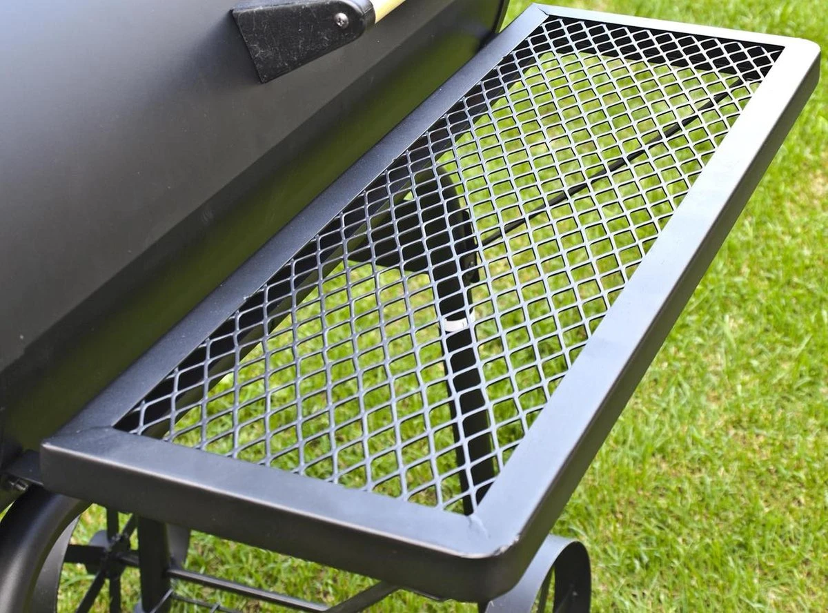 El Fuego Dakota - Barbecue - Smoker - Zwart - Grilloppervlak 66 X 41 Cm - Afmeting 132,5 X 66 X 122 Cm 6 El Fuego Dakota - Barbecue - Smoker - Zwart - Grilloppervlak 66 X 41 Cm - Afmeting 132,5 X 66 X 122 Cm - Afbeelding 4