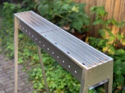 Spiedini Saté-bbq Bali 80 - Saté Houtskoolbarbecue Met Horizontaal Rooster - 80 Cm Lang, 11 Cm Breed - Materiaal: Gealuminiseerd Ijzer -Merkloos Verkoopwinkel 1200x899 3