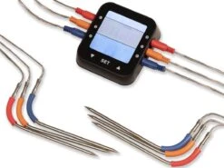 Patton - Kamado 21" - Premium Black - Keramische Barbecue - Incl. Bluetooth Kerntemperatuurmeter - LED Verlichting - Large - Compleet - Zwart 31 Patton - Kamado 21" - Premium Black - Keramische Barbecue - Incl. Bluetooth Kerntemperatuurmeter - LED Verlichting - Large - Compleet - Zwart -Merkloos Verkoopwinkel 1200x900 16