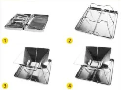 United Entertainment - Opvouwbare Houtskoolbarbecue - RVS - Met Koffer En Draagtas -Merkloos Verkoopwinkel 1200x900 9