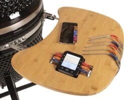 Patton - Kamado 21" - Premium Black - Keramische Barbecue - Incl. Bluetooth Kerntemperatuurmeter - LED Verlichting - Large - Compleet - Zwart 29 Patton - Kamado 21" - Premium Black - Keramische Barbecue - Incl. Bluetooth Kerntemperatuurmeter - LED Verlichting - Large - Compleet - Zwart -Merkloos Verkoopwinkel 1200x969