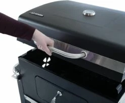 Vaggan Luxe Houtskool Barbecue - Grilloppervlak (LxB) 44 X 32 Cm - Staal - Matzwart -Merkloos Verkoopwinkel 1200x989