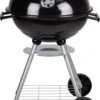 BBQ Collection Houtskoolbarbecue - Kogelbarbecue 45 X 60 Centimeter - Ronde Barbecue - Barbecue Op Wielen - Zwart - Metaal -Merkloos Verkoopwinkel 735x1200