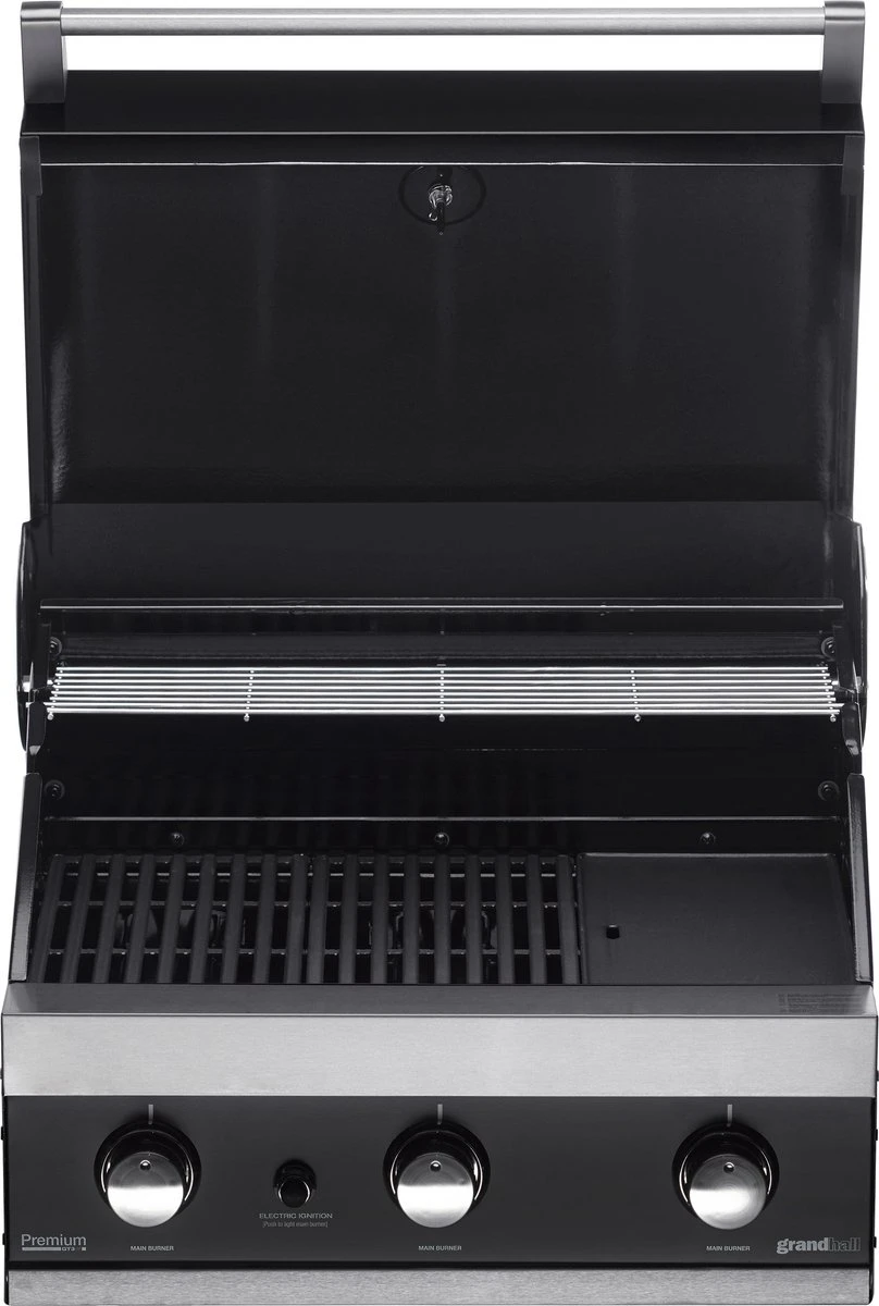 Grandhall Premium G3 Inbouw Bbq - Met Gasdrukregelaar 5 Grandhall Premium G3 Inbouw Bbq - Met Gasdrukregelaar - Afbeelding 4