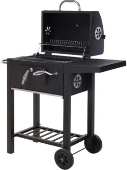 Vaggan Luxe Houtskool Barbecue - Grilloppervlak (LxB) 44 X 32 Cm - Staal - Matzwart -Merkloos Verkoopwinkel 896x1200