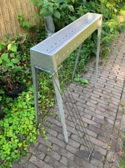 Spiedini Saté-bbq Bali 80 - Saté Houtskoolbarbecue Met Horizontaal Rooster - 80 Cm Lang, 11 Cm Breed - Materiaal: Gealuminiseerd Ijzer -Merkloos Verkoopwinkel 899x1200 1